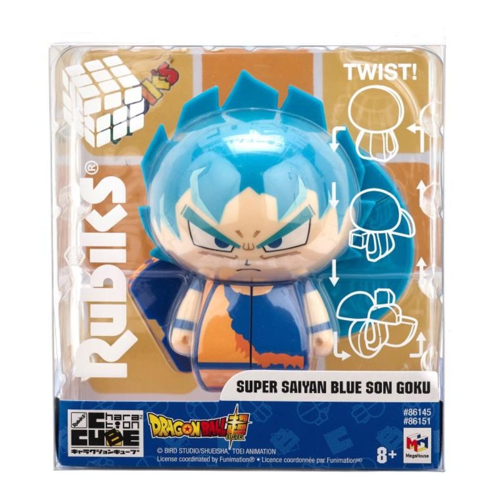 DragonballZ Super Rubik's Charaction Cube Super Saiyan Blue Goku